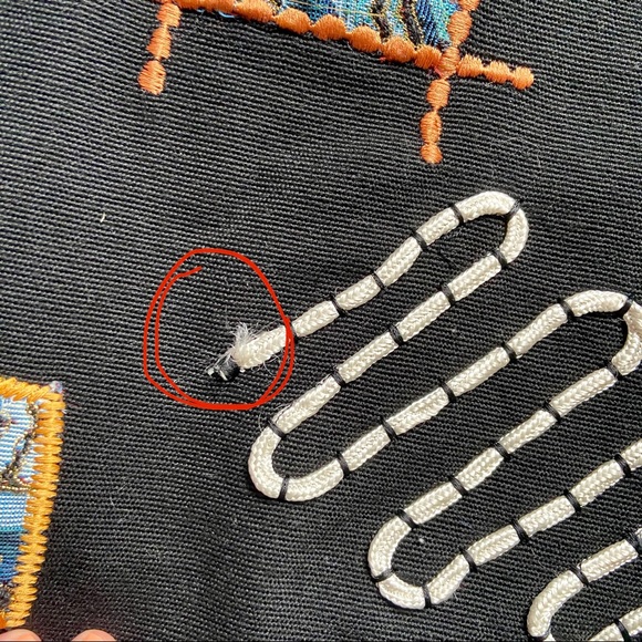 HP⭐️ Vintage 80s Abstract Patchwork Coat - Picture 8 of 15